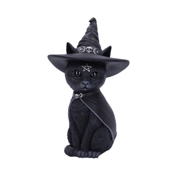 Nemesis Now© "Purrah" Cult Cuties Cat Witches Hat Occult Detailing (30cm) (Large) - Image 2