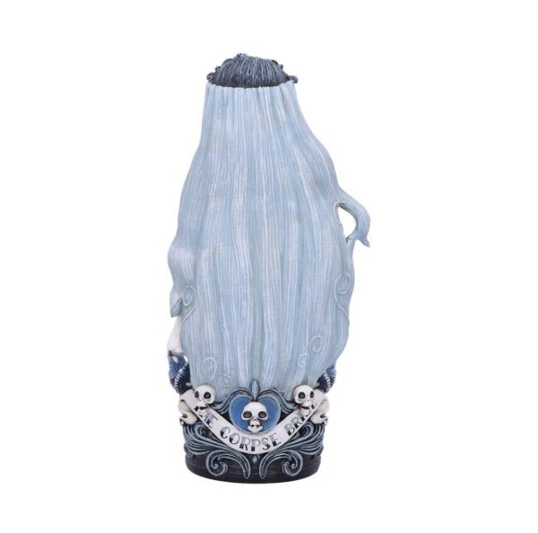 Nemesis Now© Officially Licensed “Corpse Bride Emily”Zombie Girl Roses Ornament Bust (29.3cm) - Image 7