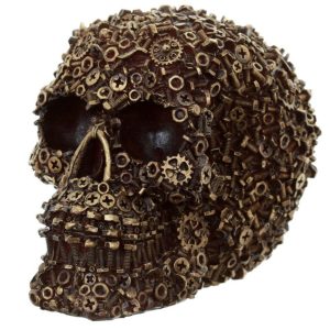 img_6856 SK254 Nuts, Bolts & Screws Skull Decoration (12cm)