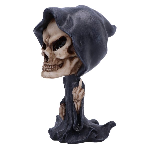 Nemesis Now© U6513Y3 "Reapers Wish" Grim Reaper Figurine (15cm) (Black/White) - Image 5