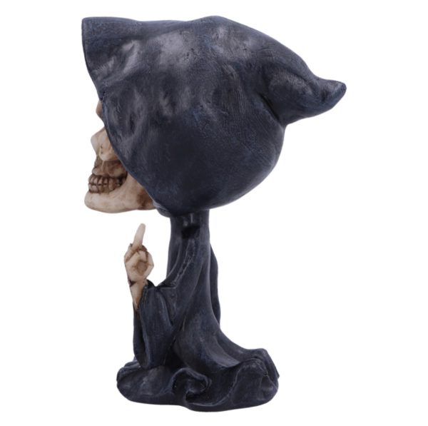 Nemesis Now© U6513Y3 "Reapers Wish" Grim Reaper Figurine (15cm) (Black/White) - Image 8