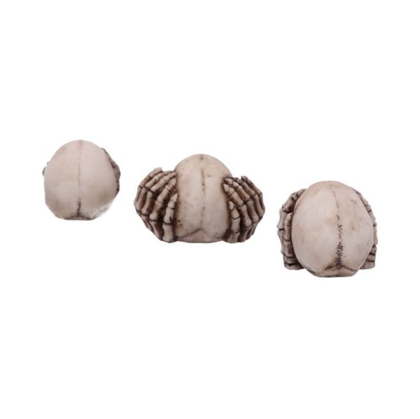 Nemesis Now© "Three Wise Skulls" See No, Hear No, Speak No Evil Three Wise Skulls (7.5cm) - Image 6