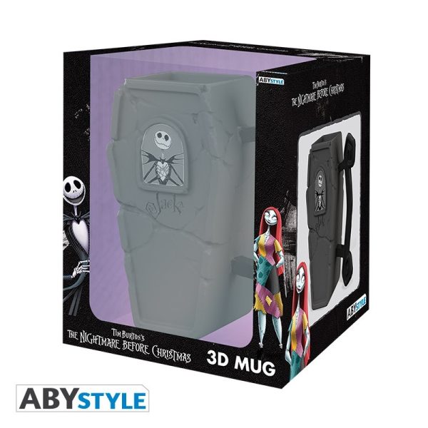 Disney© ABYstyle Studio© THE NIGHTMARE BEFORE CHRISTMAS 3D Mug Coffin (350ml) - Image 2