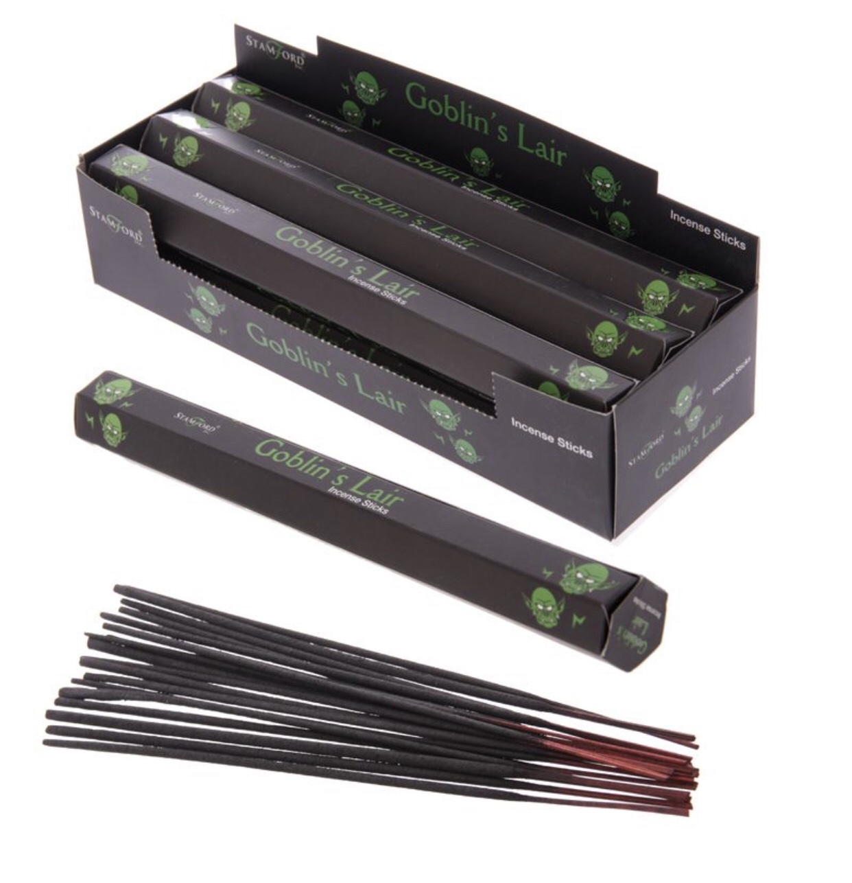 37135 Stamford Inc Goblins Lair Incense Sticks (15 Cones) (Cinnamon / Bastoni)