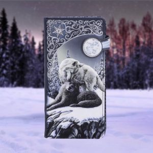 Nemesis Now© Lisa Parker© B4359M8 Snow Kisses Embossed Purse (18.5cm)