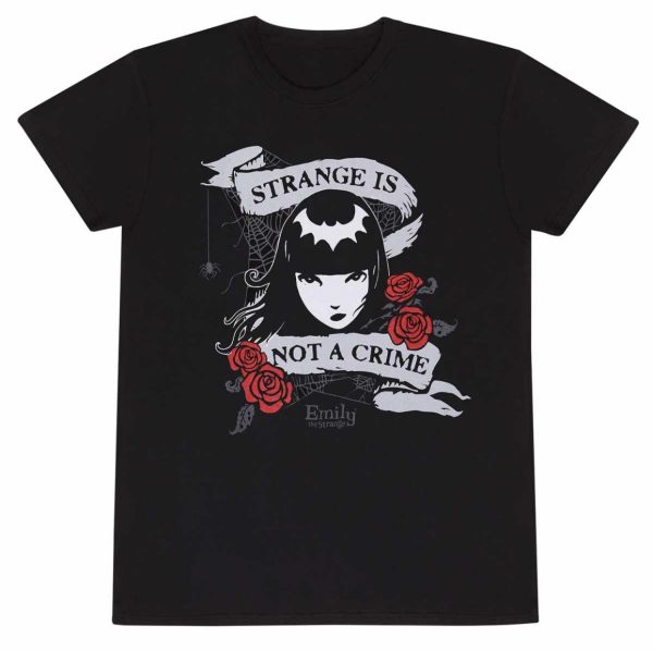 Emily The Strange© - Not A Crime (Unisex) (Black)