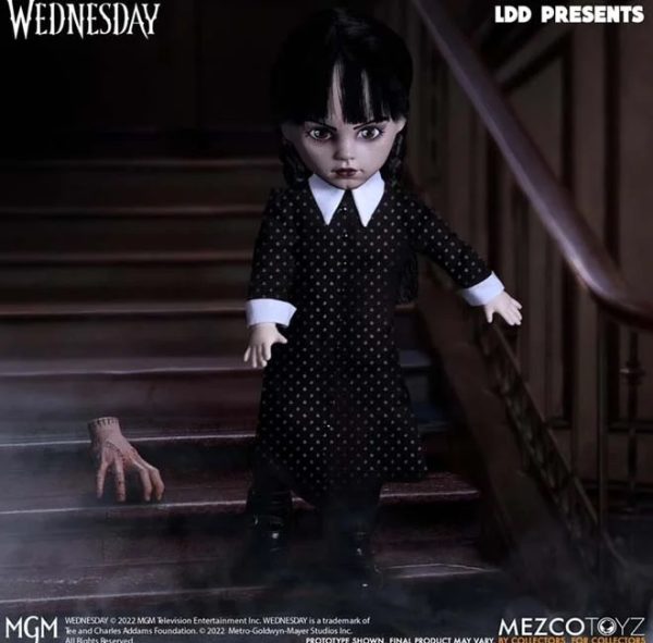 MEZCO© Living Dead Dolls Wednesday Addams Family Netflix - Image 5