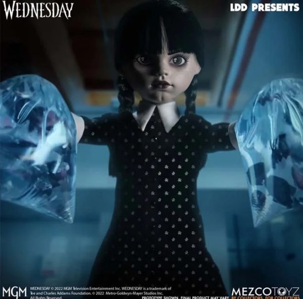 MEZCO© Living Dead Dolls Wednesday Addams Family Netflix - Image 7