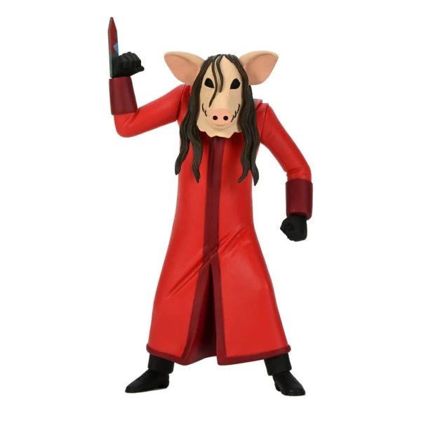 NECA© Toony Terrors SAW Jigsaw (Red Robe Version) 6″ Action Figure