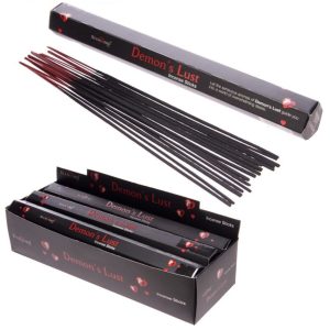 INC287 37130 Demons Lust Incense Sticks (12 Stick) (Green Leaves, Cinnamon, Cloves)