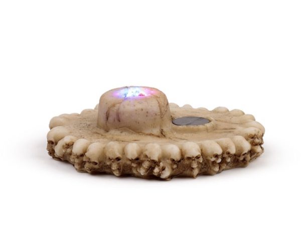 Dark Wizard & Black Cat LED Incense Cone Burner Ornament (17cm) - Image 4