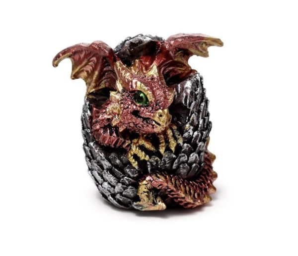 Elements Dragon Hatching Dragon Egg Statue Ornament (5cm) - Image 9
