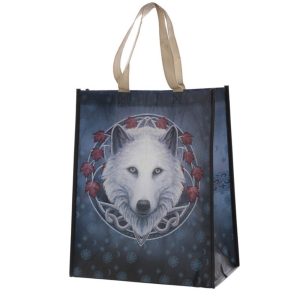 Lisa Parker© Guardian of the Fall Wolf Reusable Shopping Bag (40cm)