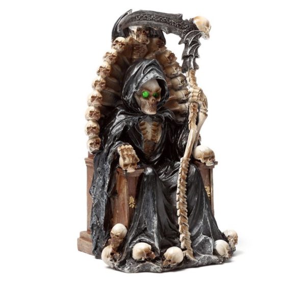 The Reaper of Death LED Throne of Skulls (23.5cm) - Image 2