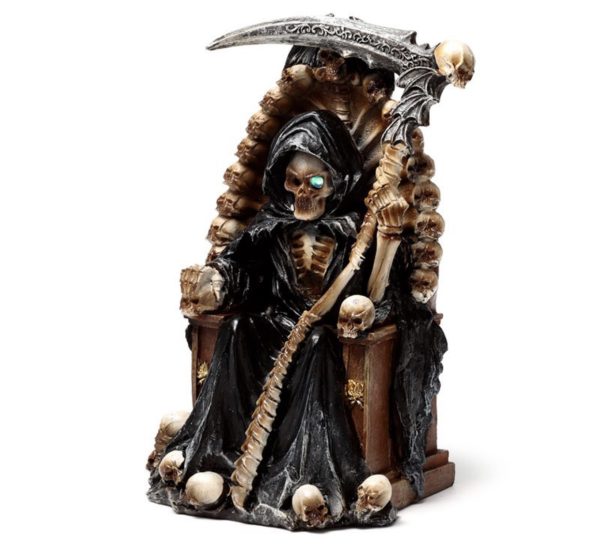 The Reaper of Death LED Throne of Skulls (23.5cm) - Image 3