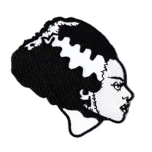 Bride of Frankenstein Embroidered Patch (8cm)