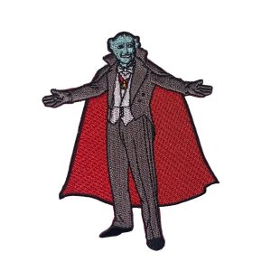 Grandpa Munster Embroidered Patch (10cm)