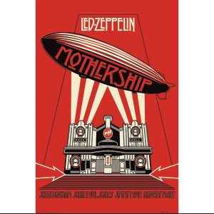 LED ZEPPELIN© (MOTHERSHIP RED) MAXI POSTER 61cm x 91.5cm