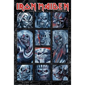 IRON MAIDEN© (TEN EDDIES) MAXI POSTER 61cm x 91.5cm
