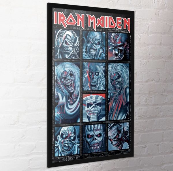 IRON MAIDEN© (TEN EDDIES) MAXI POSTER 61cm x 91.5cm - Image 2