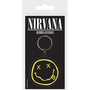 NIRVANA© (SMILEY) PVC Keyring Keychain