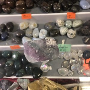 Purple Green Fluorite Quartz Crystal Rough Stone