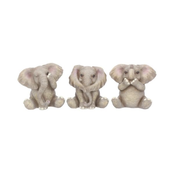 Nemesis Now© Three Baby Elephants Ornament (8cm) - Image 2