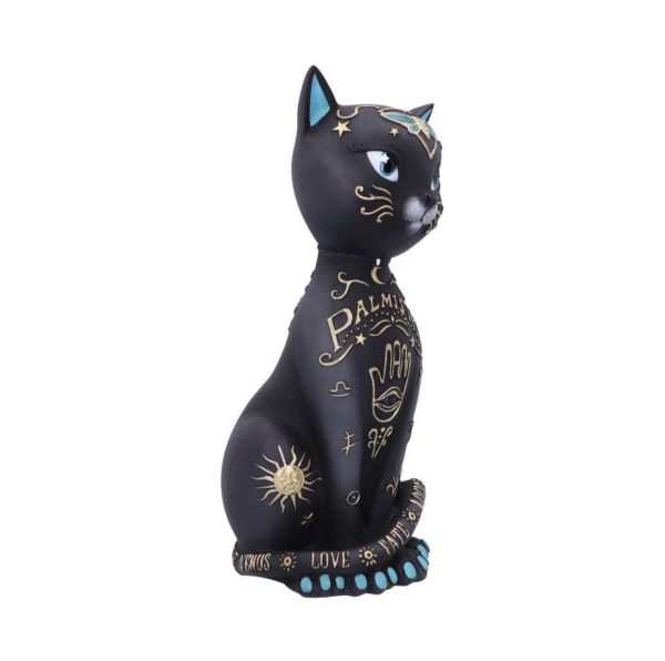 Nemesis Now© Fortune Kitty Palmistry Design Black Cat Ornament 27cm - Image 6