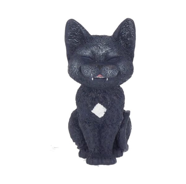 Nemesis Now©  Count Kitty Cute Smiling Fangs Vampire Cat Ornament (10cm)(Black)