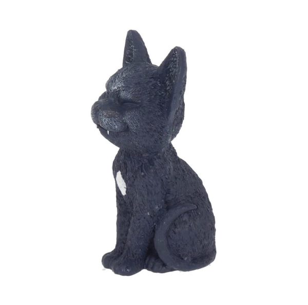 Nemesis Now©  Count Kitty Cute Smiling Fangs Vampire Cat Ornament (10cm)(Black) - Image 2