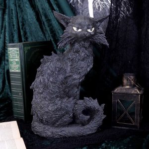 Nemesis Now© "Salem" Witch's Familiar Black Cat Ornament (32.5cm)