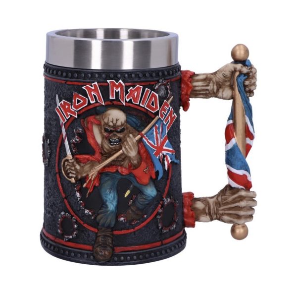Nemesis Now© Iron Maiden©   “The Trooper” Drinking Tankard Ornament 14cm - Image 8