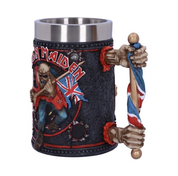 Nemesis Now© Iron Maiden©   “The Trooper” Drinking Tankard Ornament 14cm - Image 7
