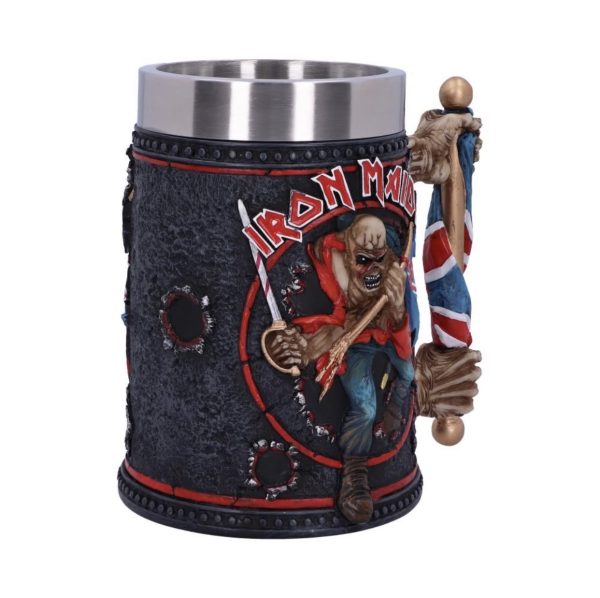Nemesis Now© Iron Maiden©   “The Trooper” Drinking Tankard Ornament 14cm - Image 6