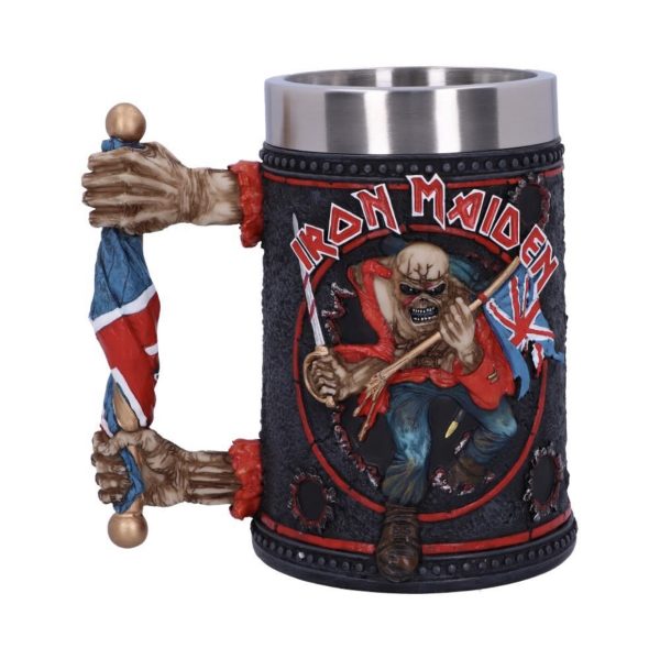 Nemesis Now© Iron Maiden©   “The Trooper” Drinking Tankard Ornament 14cm - Image 5