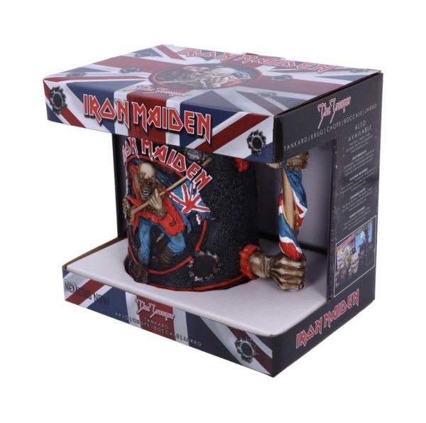 Nemesis Now© Iron Maiden©   “The Trooper” Drinking Tankard Ornament 14cm - Image 3
