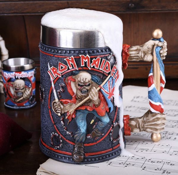Nemesis Now© Iron Maiden©   “The Trooper” Drinking Tankard Ornament 14cm - Image 2