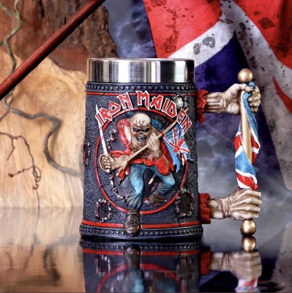 Nemesis Now© Iron Maiden©   “The Trooper” Drinking Tankard Ornament 14cm