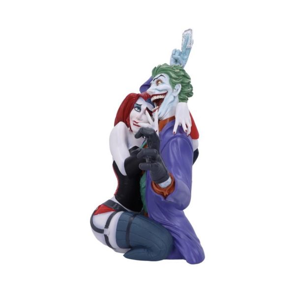 Nemesis Now©  DC Comics© Batman© The Joker and Harley Quinn Ornament Bust (37.5cm) - Image 7