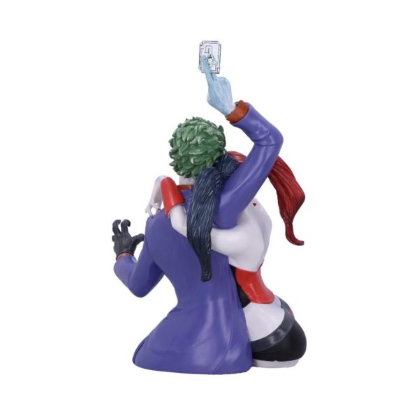 Nemesis Now©  DC Comics© Batman© The Joker and Harley Quinn Ornament Bust (37.5cm) - Image 5