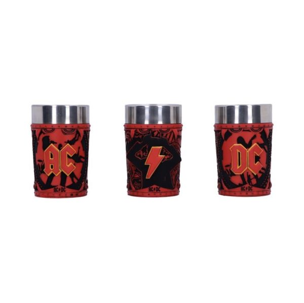 Nemesis Now© AC/DC© Logo Shot Glass Set (Set of 3) 8.7cm - Image 9