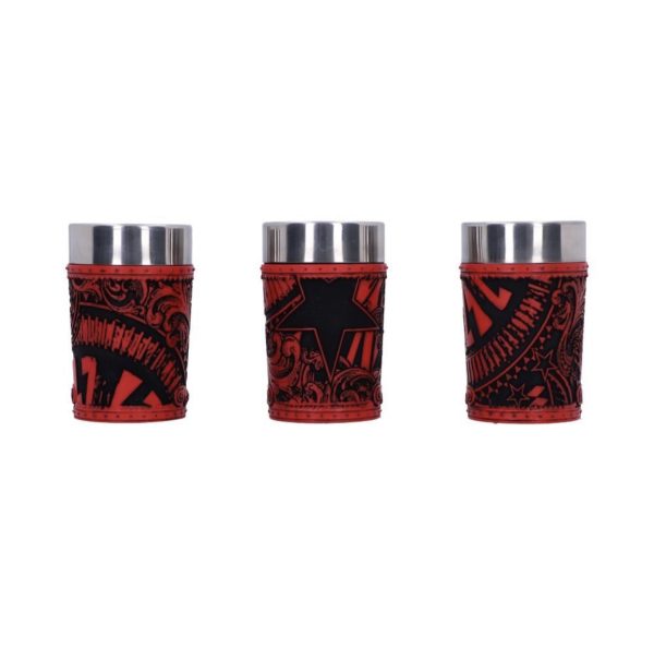 Nemesis Now© AC/DC© Logo Shot Glass Set (Set of 3) 8.7cm - Image 8