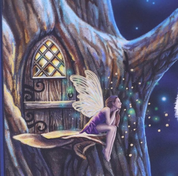 Nemesis Now© Lisa Parker© Fairy Tales Owl And Fairy Journal Book Note Pad (17cm) - Image 3