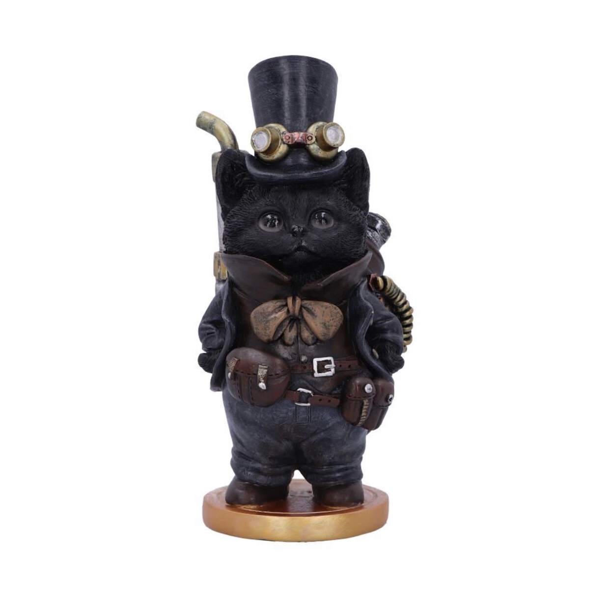 Nemesis Now© Steamsmith's Cat Steampunk Cat Figurine (19.5cm) - Image 2