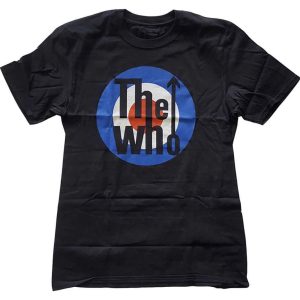 The Who©  "Classic Target" Band T-shirt (Unisex) (Black)