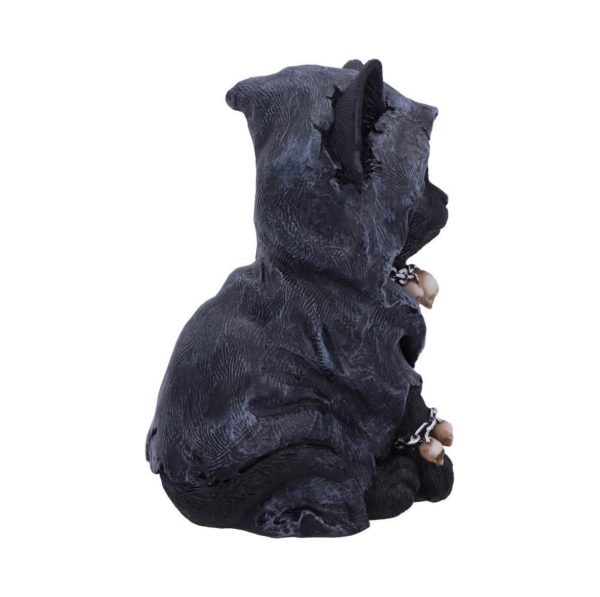 Nemesis Now© "Reapers Feline" Black Kitten With Grey Grim Reaper Cloak (16cm) - Image 5