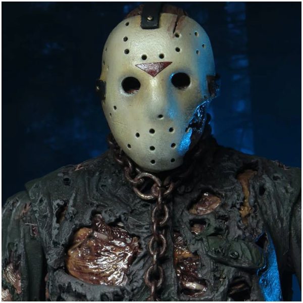 NECA© Friday The 13th Part VII Ultimate Jason Action Figure Changeable Heads / Accessories 7 Inch - Image 6