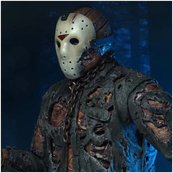 NECA© Friday The 13th Part VII Ultimate Jason Action Figure Changeable Heads / Accessories 7 Inch - Image 5
