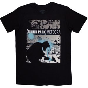 Linkin Park© "Meteora Drip Collage" Official Band T-shirt (Unisex) (Black/Grey)