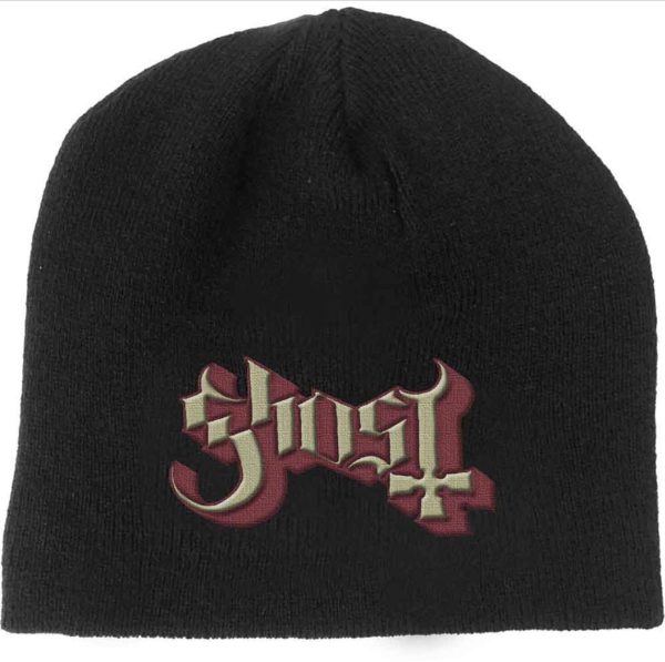Ghost© Logo Beanie Hat (Black) (Unisex)